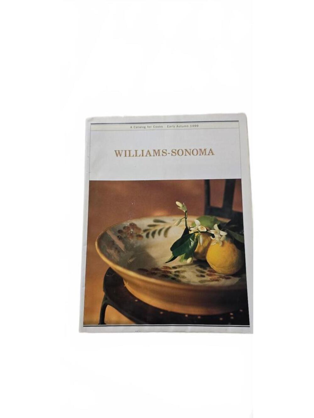 Williams-Sonoma Early Autumn 1996 Cooking Catalog
